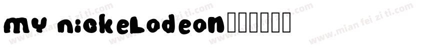 My Nickelodeon字体转换